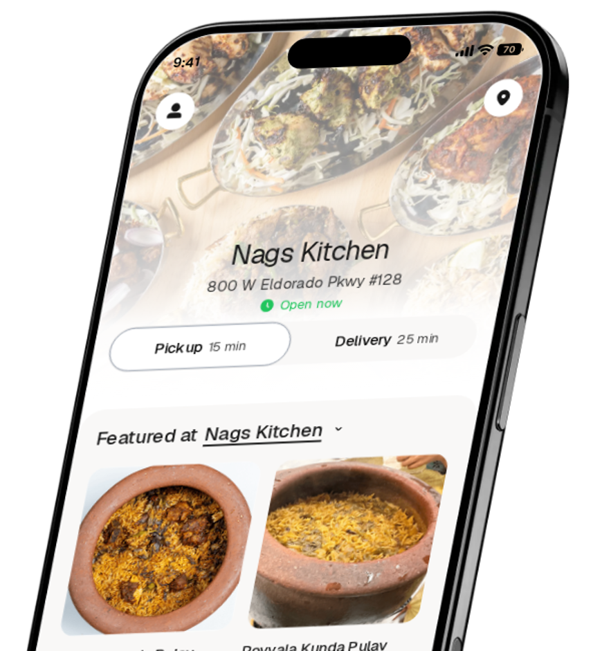 Nags Kitchen app preview