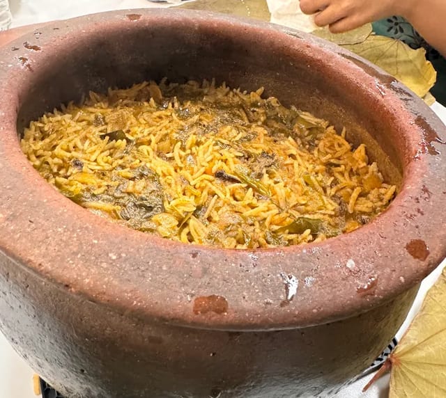 Mutton Kunda Pulav.