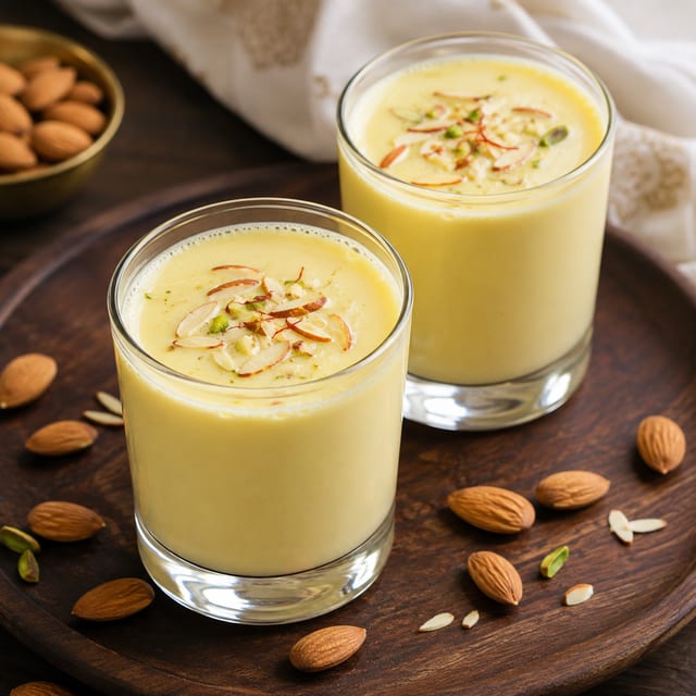 Special Badam Milk.