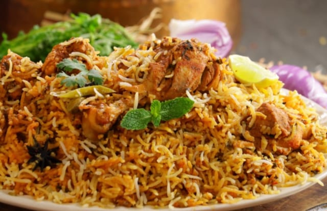 Chicken Dum Biryani.
