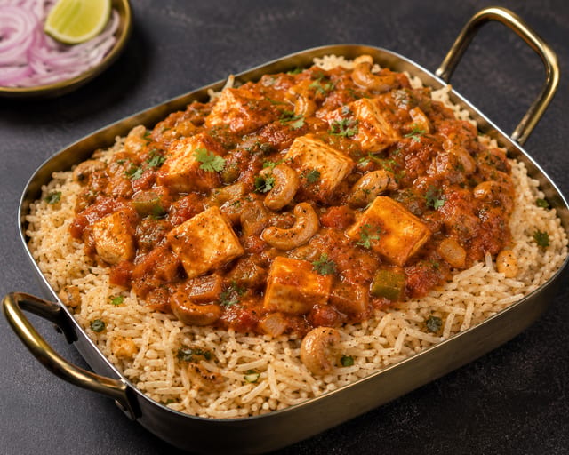Bezawada Kaju Paneer.