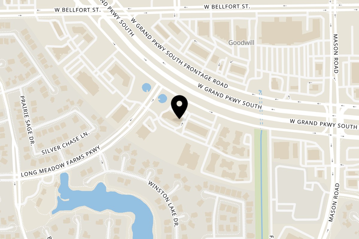 Map showing the location of Nags Kitchen Nags Kitchen Richmond on 7910 W Grand Pkwy S Ste 700 in Richmond